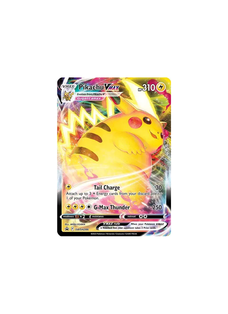 Pikachu VMax - (Sword & Shield Promo) - SWSH286