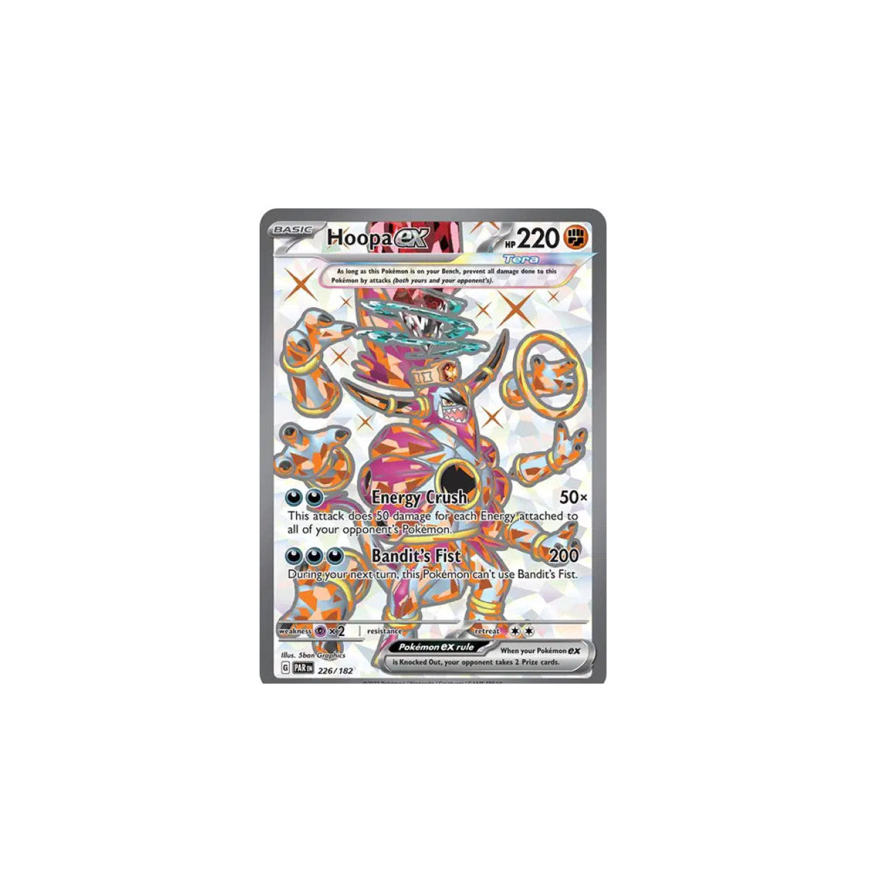 Hoopa ex - (SV - Paradox Rift) - Ultra Rare (226/182)