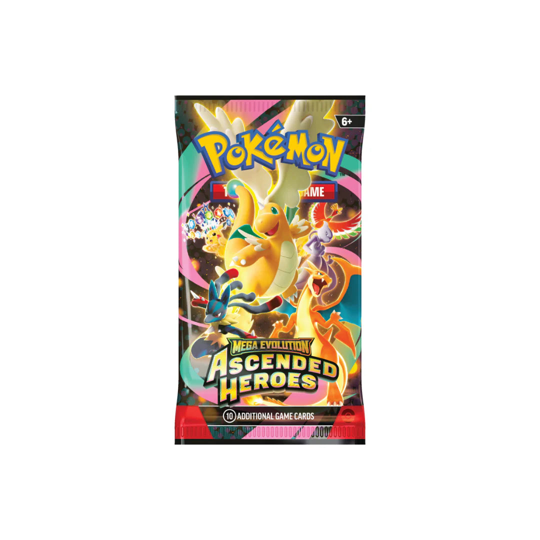 Pokémon TCG: Mega Evolution - Ascended Heroes (Single Booster Pack)
