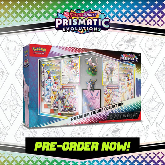 (PRE-ORDER) Pokemon TCG - SV: Prismatic Evolutions Premium Figure Collection