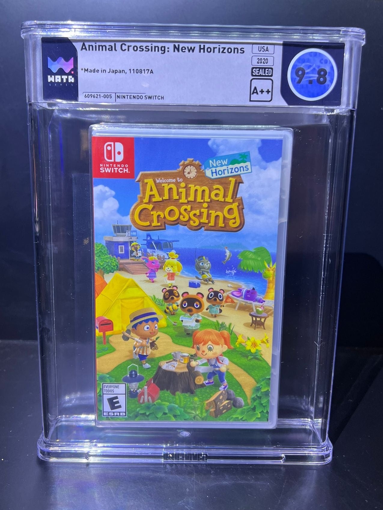 WATA 9.8 (A++) - Animal Crossing: New Horizons - Nintendo Switch