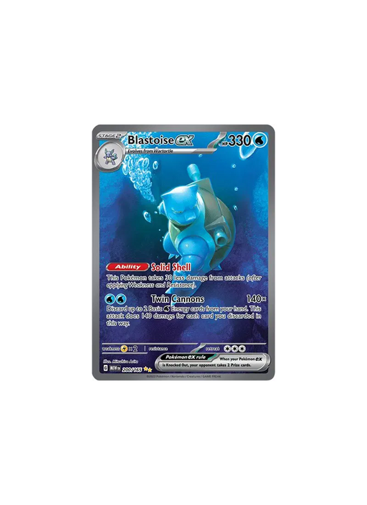Blastoise ex SV: 151  Special Illustration Rare (200/165)