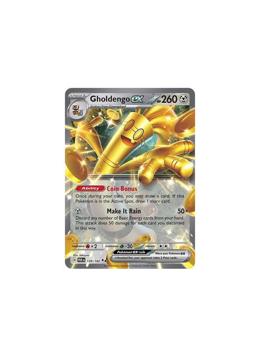 Gholdengo ex Paradox Rift Double Rare (139/182)