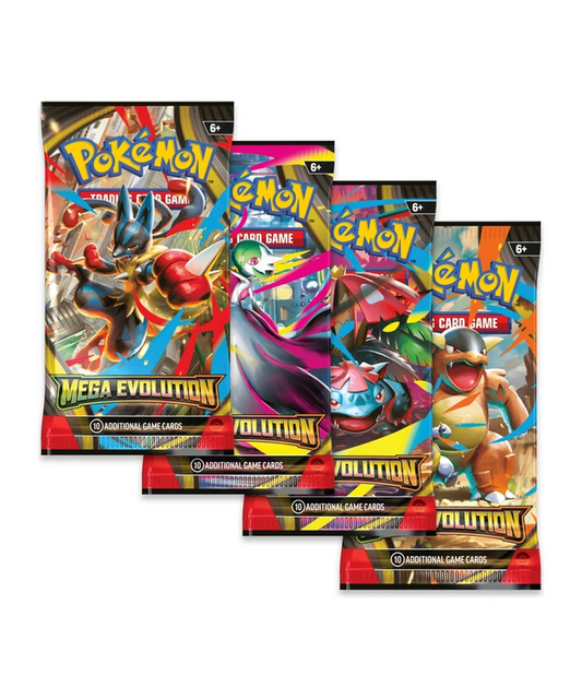 (PRE-ORDER) Pokemon TCG - Mega Evolutions Elite Booster Pack (Single)