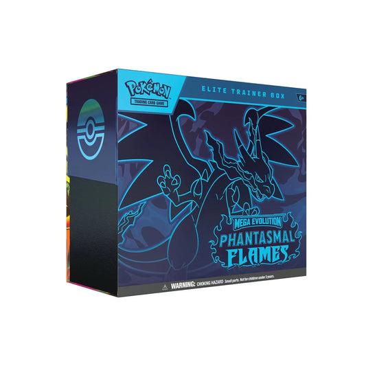 (PRE-ORDER) Pokémon TCG: Mega Evolution - Phantasmal Flames (Elite Trainer Box)
