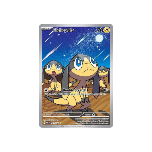 Helioptile - Mega Evolution (SR) 143/132
