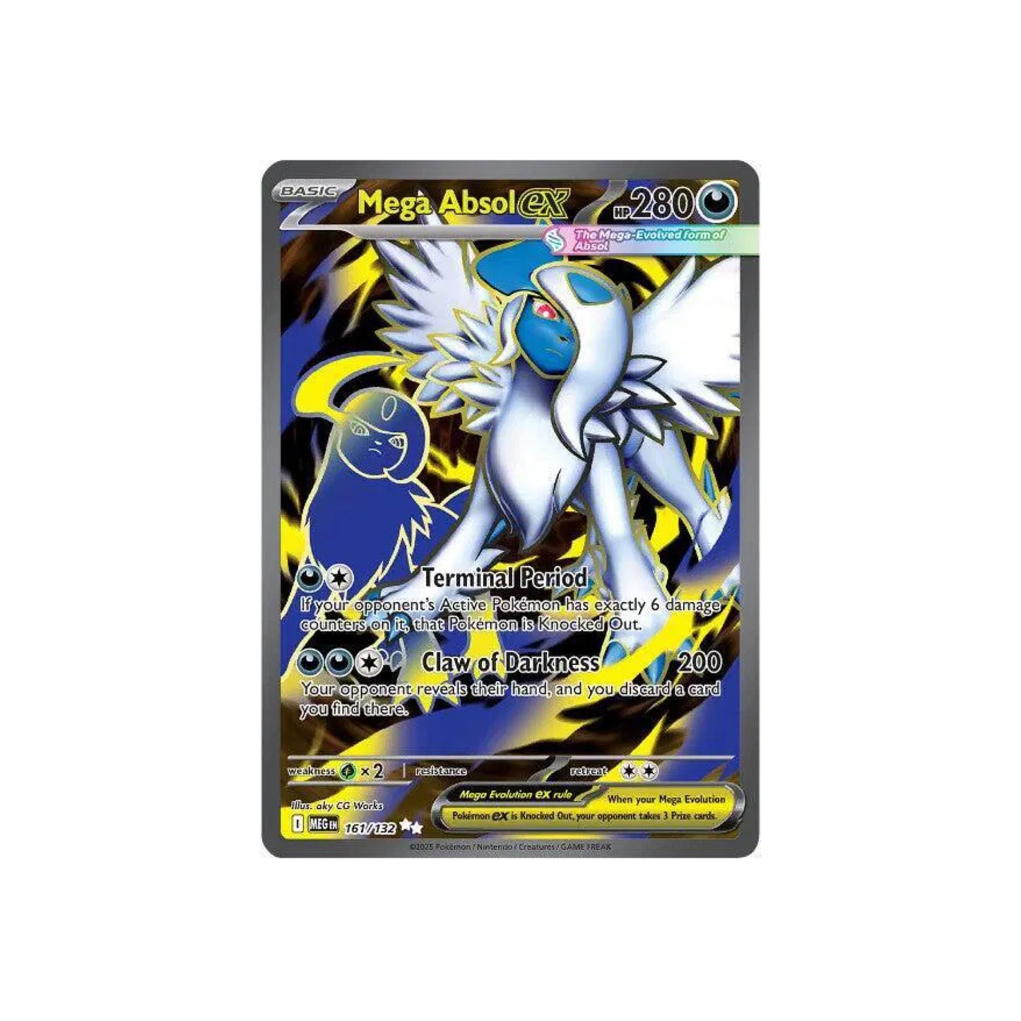 Mega Absol ex - Mega Evolution (UR) 161/132