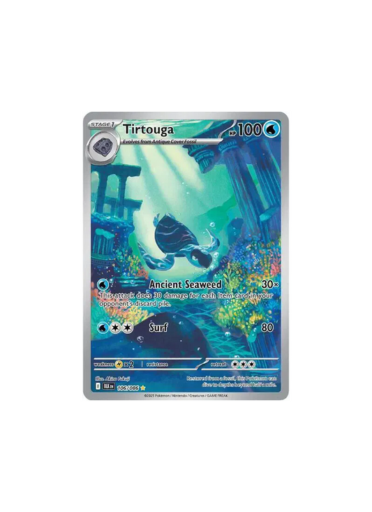 Tirtouga SV Black Bolt Illustration Rare (106/086)
